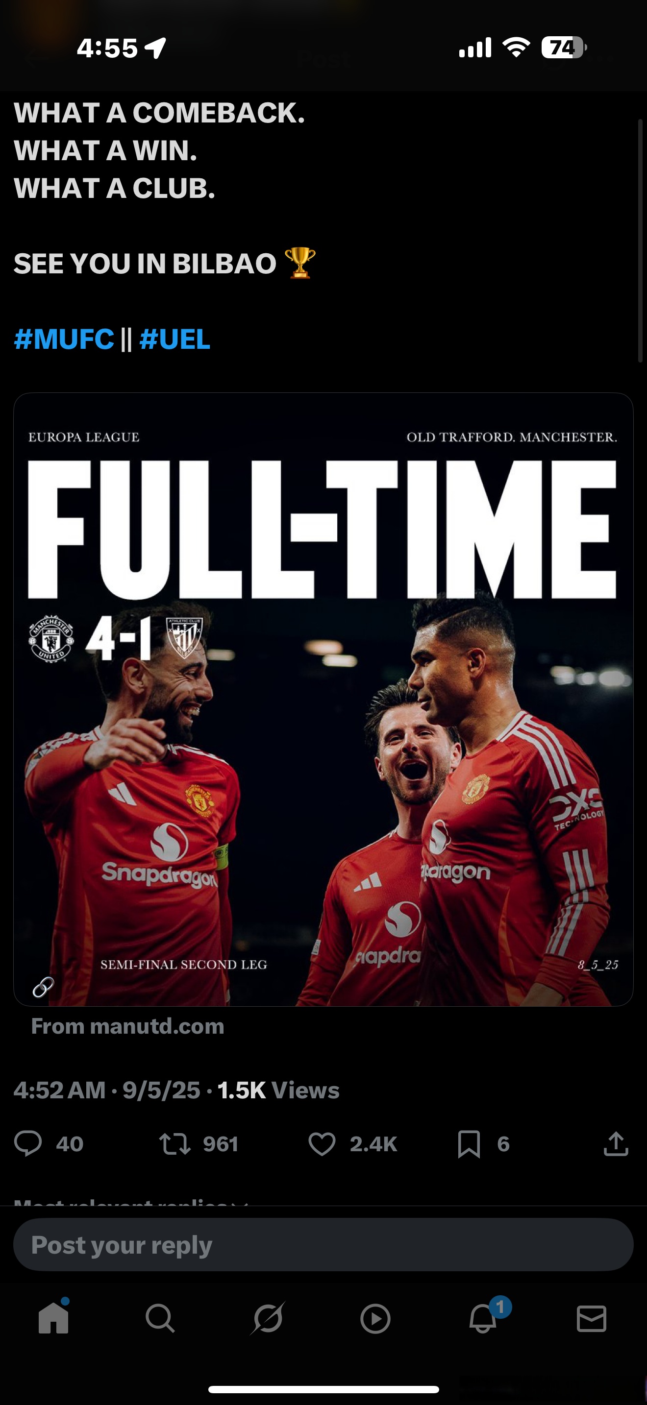 爱游戏欢迎页关于曼联发布备战花絮，加时末段完成体检，欧冠任务艰巨，更衣室氛围转暖的信息